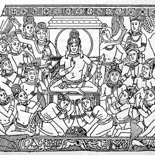 Portrait of Śuddhodana