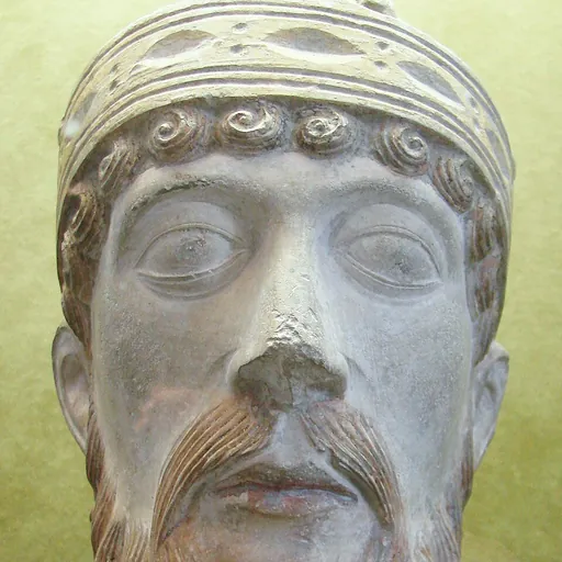 Portrait of Lothair of France