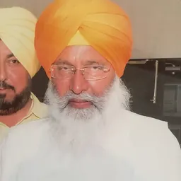 Portrait of Sukhdev Singh Dhindsa