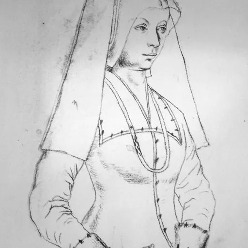 Portrait of Anna of Burgundy