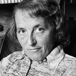 Portrait of Elisabeth Kübler-Ross