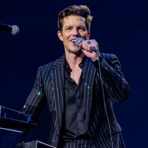 Portrait of Brandon Flowers