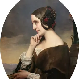 Portrait of Marie d'Agoult