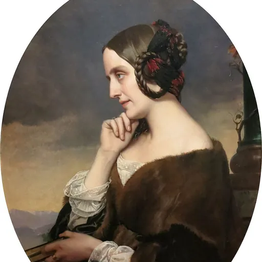 Portrait of Marie d'Agoult