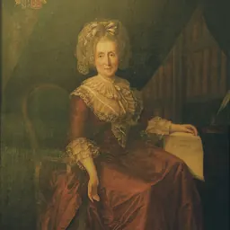 Portrait of Marguerite d'Hausen