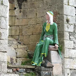 Portrait of Affreca de Courcy