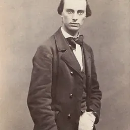 Portrait of Joseph Albert Alexandre Glatigny