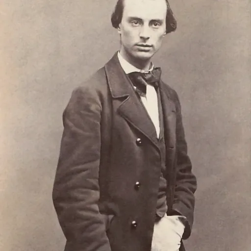 Portrait of Joseph Albert Alexandre Glatigny