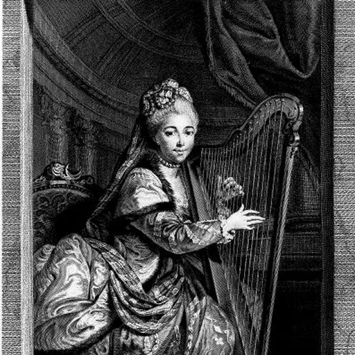 Portrait of Eugénie D'Hannetaire