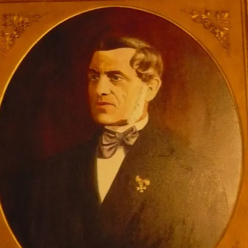 Portrait of Gustav Becker