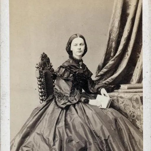 Portrait of Princess Marie, Princess Consort of Schwarzburg-Sondershausen