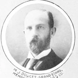 Portrait of Moses J. Doucet
