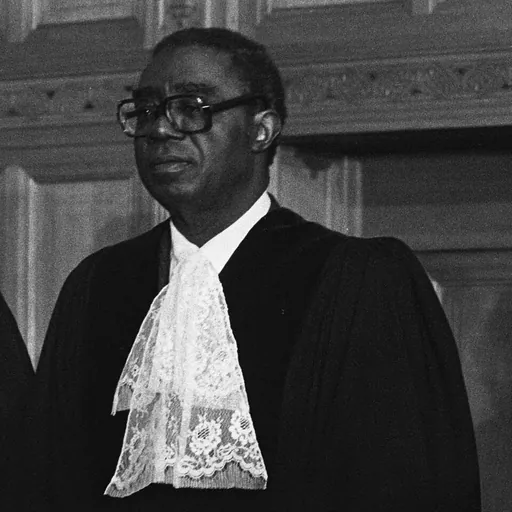 Portrait of Taslim Olawale Elias