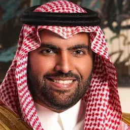 Portrait of Badr bin Abdullah bin Mohammed Al Farhan