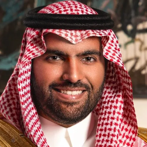 Portrait of Badr bin Abdullah bin Mohammed Al Farhan