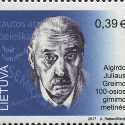 Portrait of Algirdas Greimas
