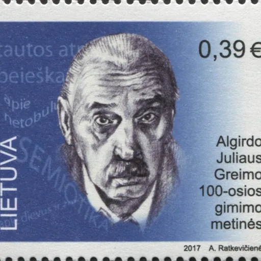 Portrait of Algirdas Greimas