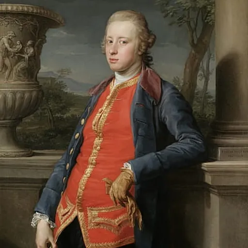 Portrait of William Cavendish, 5th Duke of Devonshire