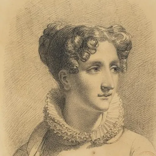 Portrait of Adélaïde Ducluzeau