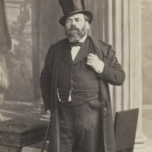 Portrait of Léopold Javal