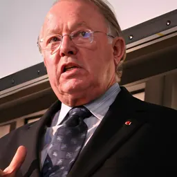Portrait of Bernard Landry