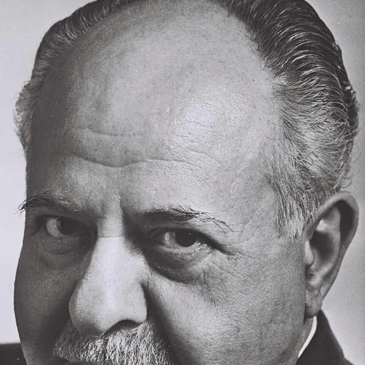 Portrait of Moshe Sneh