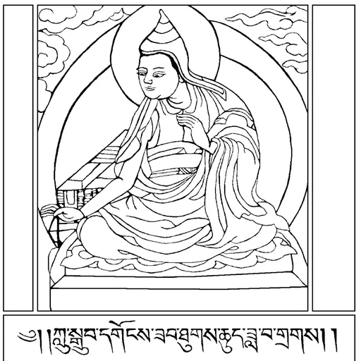 Portrait of Candrakīrti