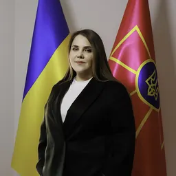 Portrait of Kateryna Chernohorenko