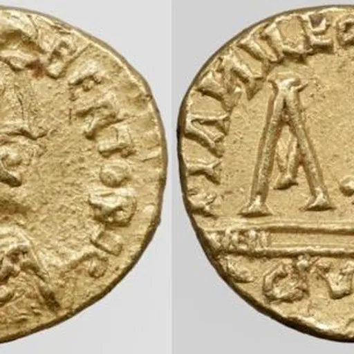 Portrait of Theudebert II