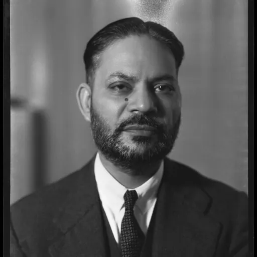 Portrait of Muhammad Zafarullah Khan