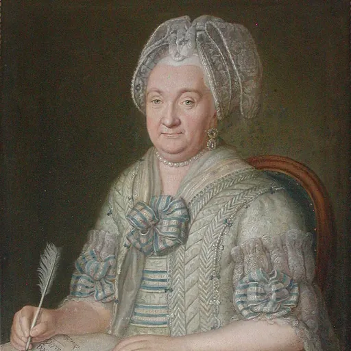 Portrait of Anna Magdalena Godiche