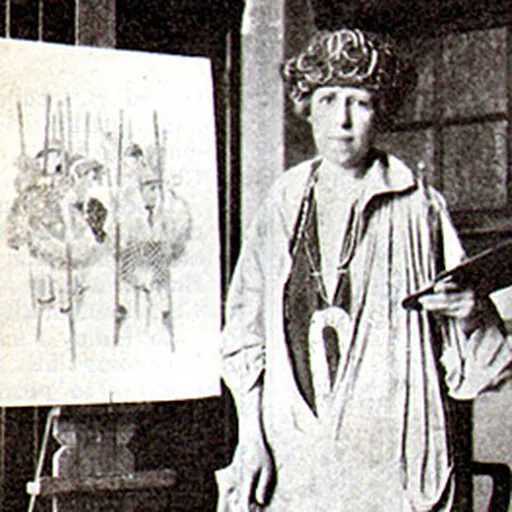 Portrait of Gertrude Alice Kay