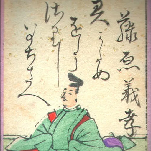 Portrait of Fujiwara no Yoshitaka