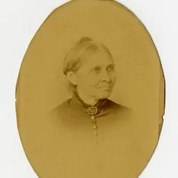 Portrait of Frances Jane Scroggins Brown