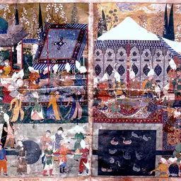 Portrait of Muhammad Sultan Mirza