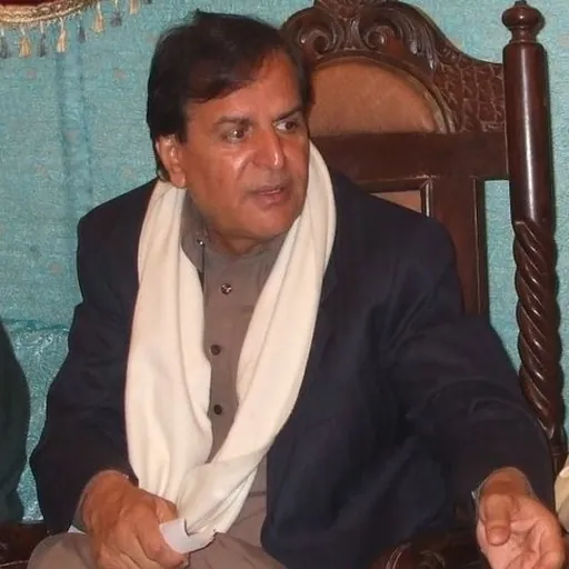 Portrait of Javed Hashmi
