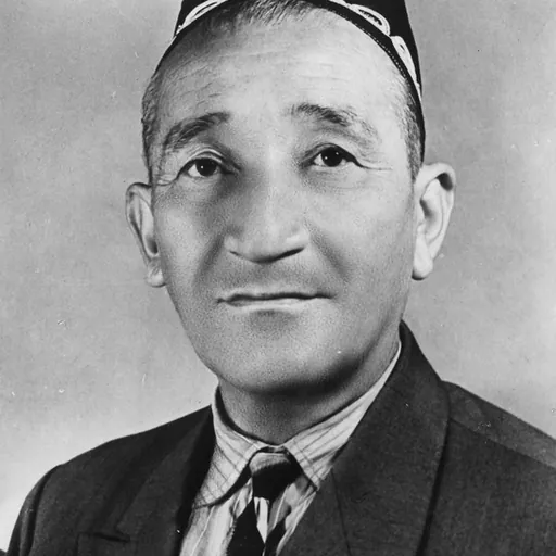 Portrait of Gʻafur Gʻulom