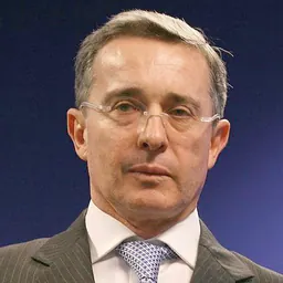 Portrait of Álvaro Uribe Vélez