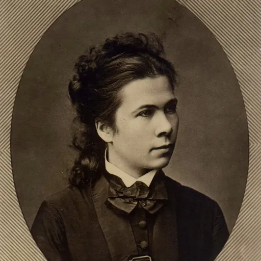 Portrait of Nadezhda Suslova