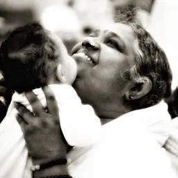 Portrait of Mata Amritanandamayi