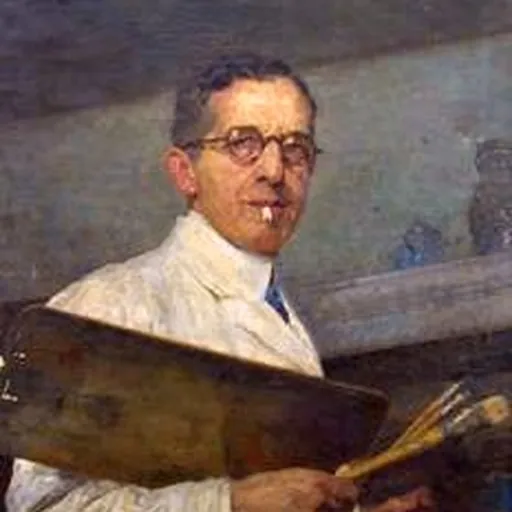 Portrait of Moritz Coschell