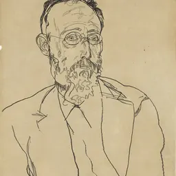 Portrait of Heinrich Gomperz