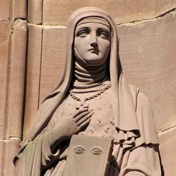 Portrait of Odile of Alsace