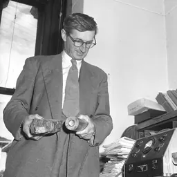 Portrait of Leslie Issott Grange