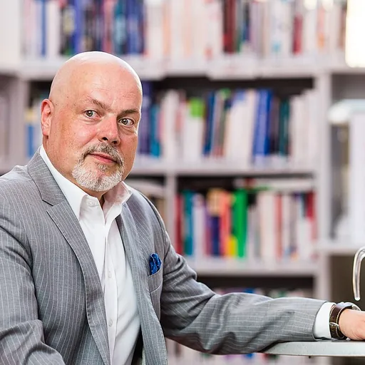 Portrait of Marek Krajewski