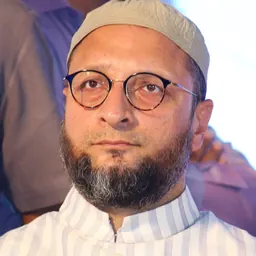 Portrait of Asaduddin Owaisi