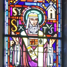 Portrait of Sixtus of Reims