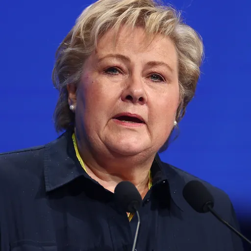 Portrait of Erna Solberg