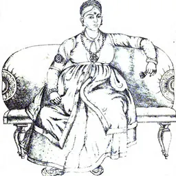 Portrait of Raja Raja Varma Koil Thampuran