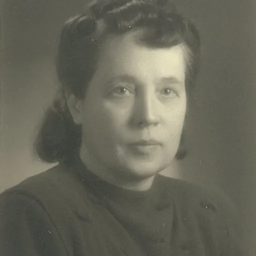 Portrait of Alma Johanna Ruubel